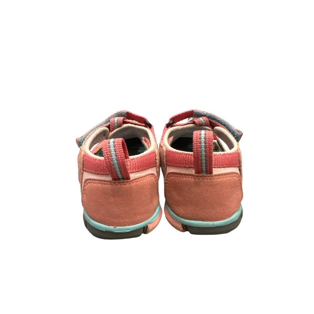 Keen Youth Toddler Size 12 Pink Gray Washable Hiking Water Sandals Shoes - Picture 5 of 7